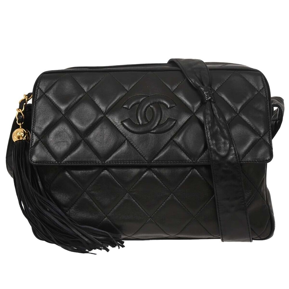 Chanel Vintage Diamond CC Flap Pocket Quilted Lambskin Medium